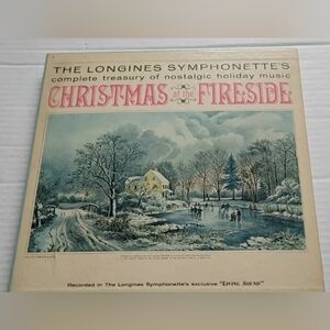The Longines Symphonett's Christmas at the Fireside Vinyl Record